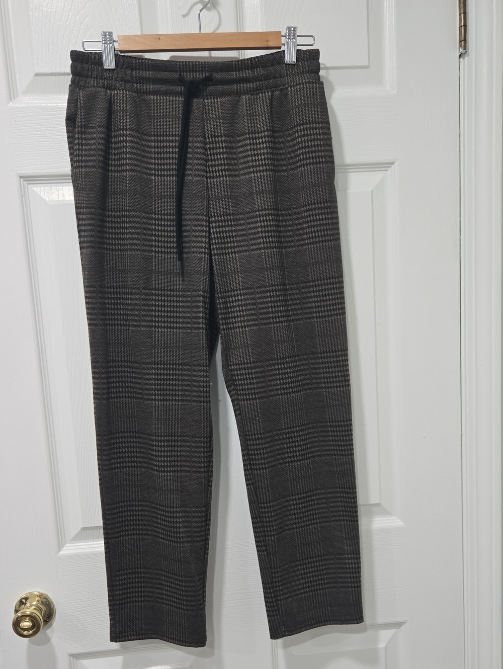 Target a new day Brown/Black Plaid Ankle Pants